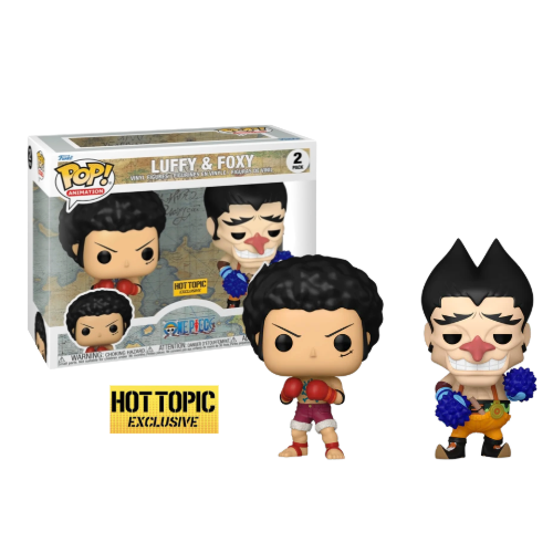 Luffy & Foxy One Piece 2 Pack